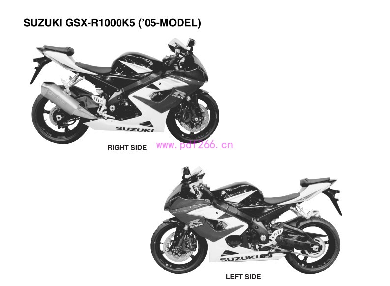 2005-2006 铃木GSX-R1000 K5 K6 维修